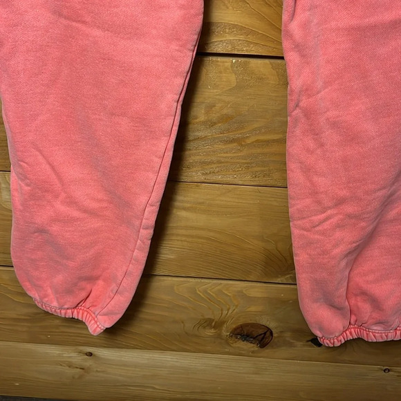 Champion Women’s Pink/peach sweat Pants joggers Md pockets workout casual lounge - Picture 9 of 9